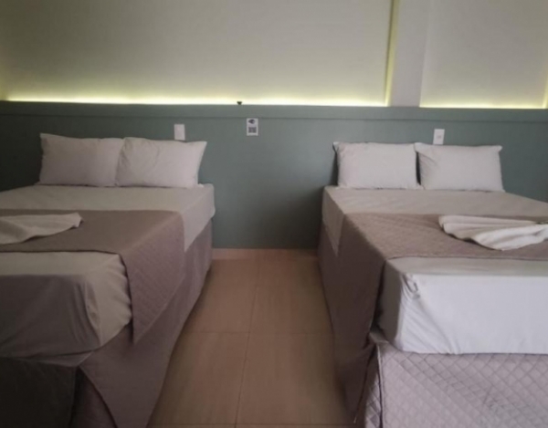 Quarto Deluxe com Cama de Casal ou 2 de Solteiro