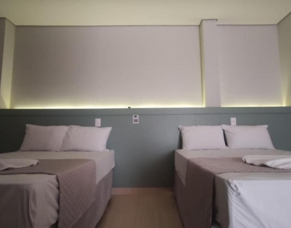 Quarto Deluxe com Cama de Casal ou 2 de Solteiro